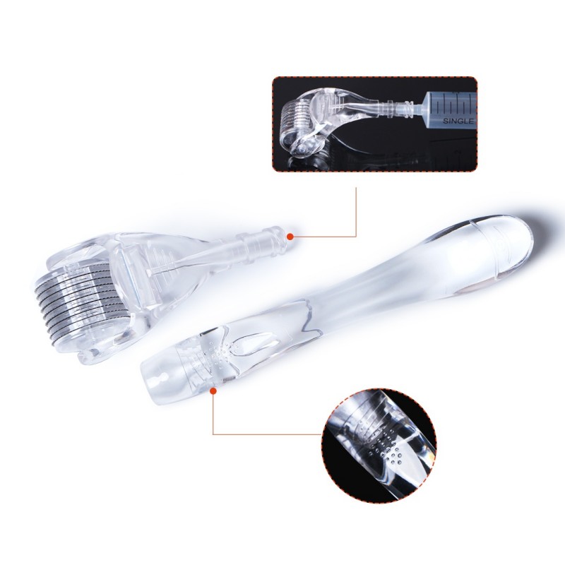 Derma roller adjustable handle
