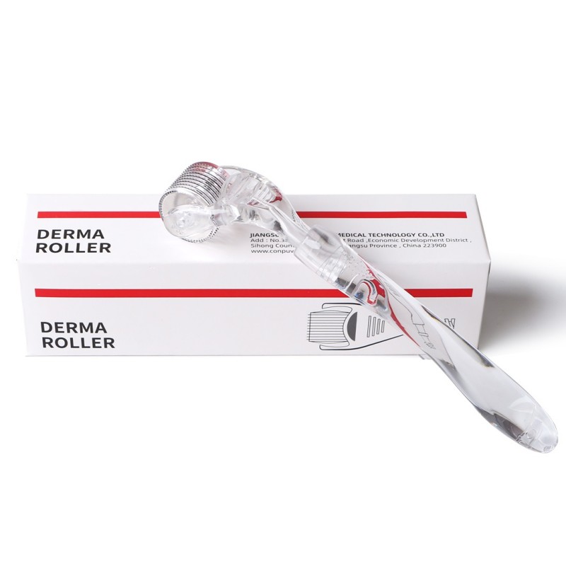 Derma roller adjustable handle