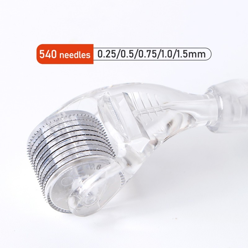Derma roller adjustable handle