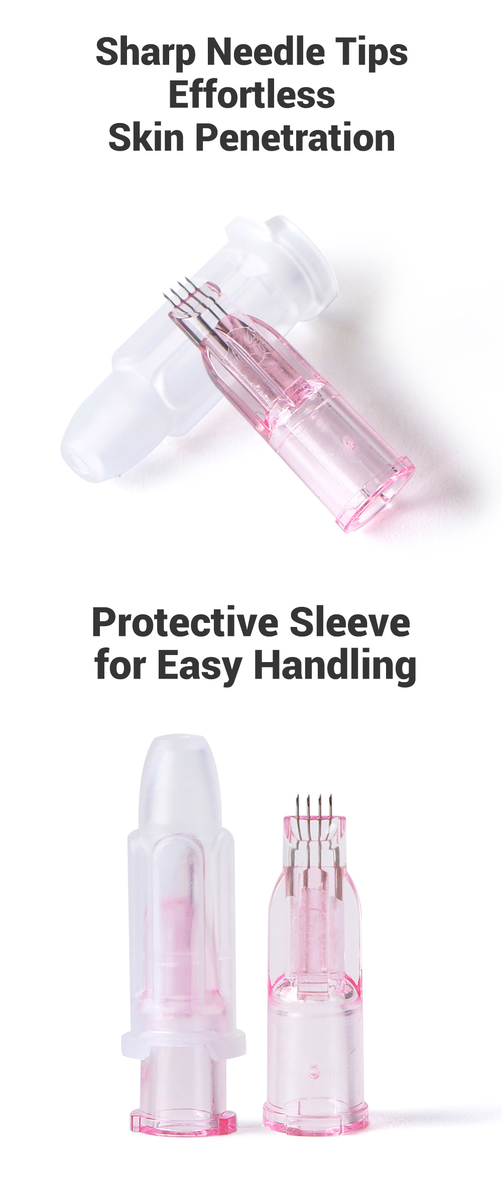 4 Pin 34G 1.2mm Meso Needle for Mesotherapy CONPUVON