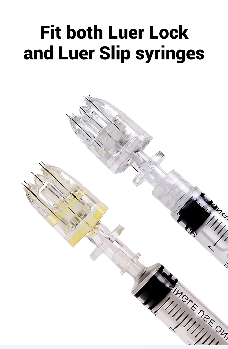 Crystal 5-Pin Injection Needles Medical Aesthetic Supply 32G CONPUVON