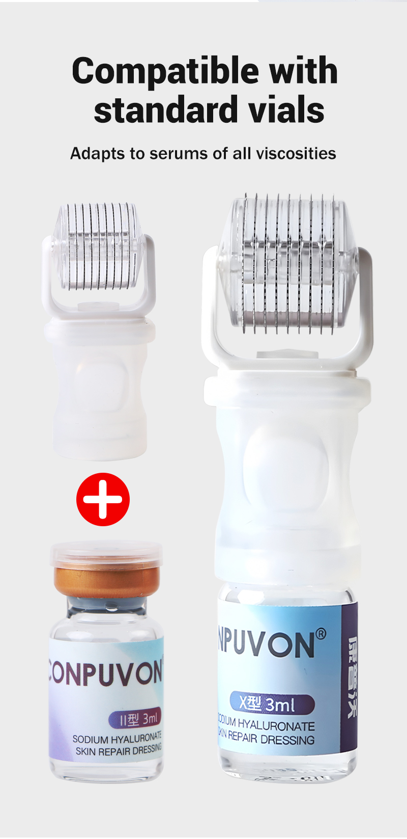 Hydra roller micro needling derma roller CONPUVON
