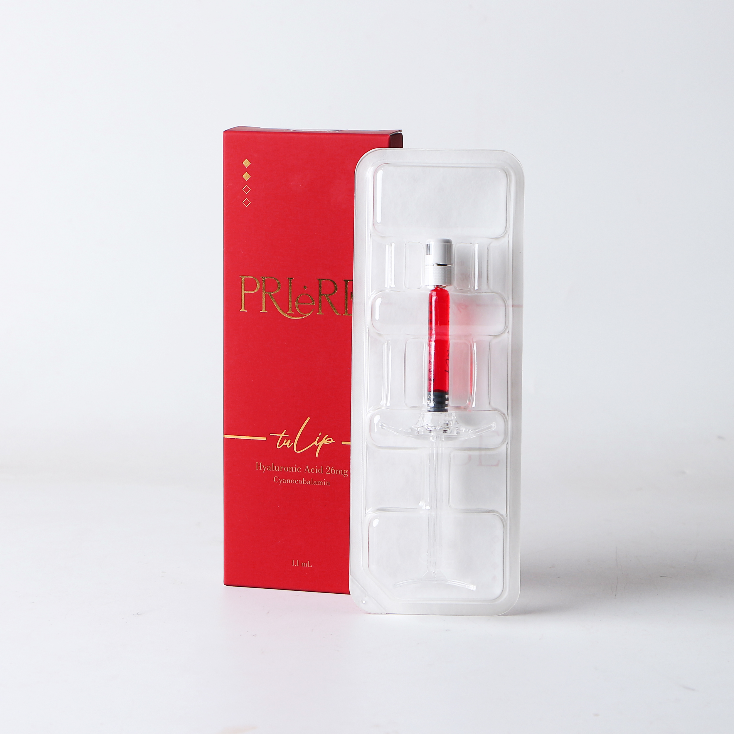 PRIERE tuLip Lip Dermal Filler 1.1ml with Cyanocobalamin